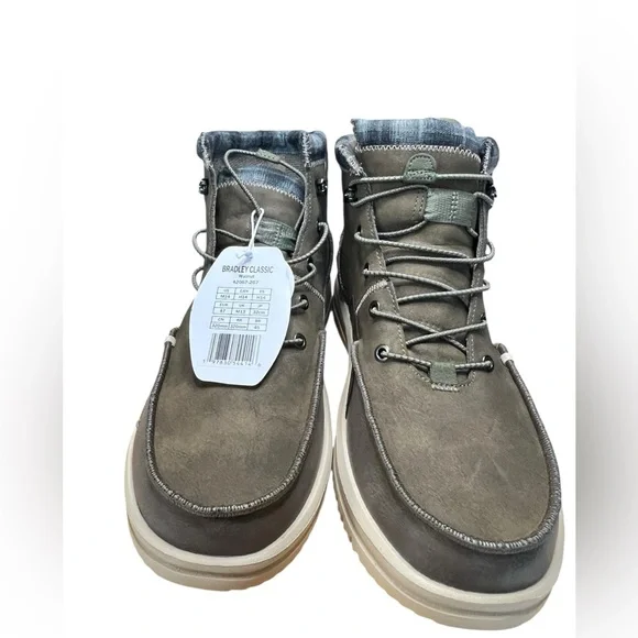 NWT - Hey Dude Men’s boots - Bradley Classic (walnut) -  Size 14 - Picture 7 of 8